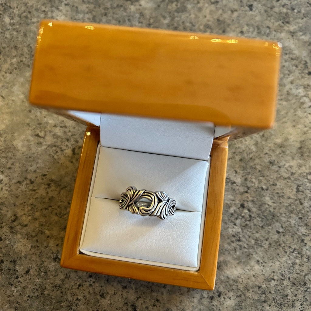 Barse Leaves Foliage 925 Sterling Silver Ring Size 6 34-7 Euc 44$